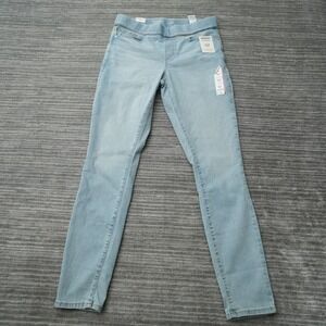 Signature Gold Levi Strauss Skinny Jeans Totally Shaping 10L Measured 32.25x31